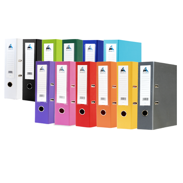 OfficeCentre® Lot de 3 classeurs à levier A4 75 mm Pastel OfficeCentre® Lot de 3 classeurs à levier A4 75 mm Pastel
