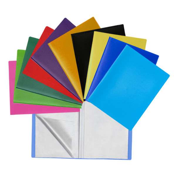 Protège-documents personnalisable 80 pochettes 160 vues pour format A4  21x29,7 cm