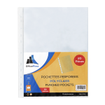 1900210C6_Paquet de 20 Pochettes Perfor+®es en PP 50 Mic