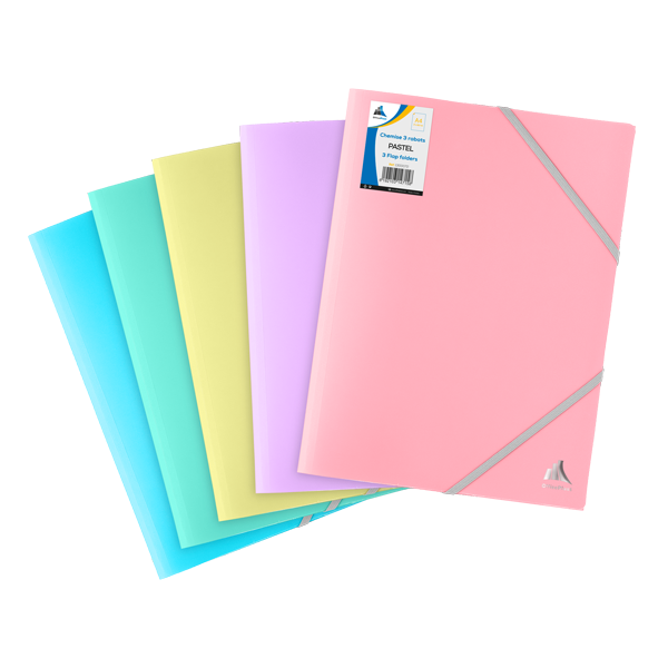 Protège-documents PASTEL 100 vues - Office Plast, fournitures scolaires et  de bureau depuis l'année 2006